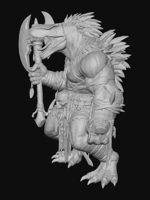 3D model for Skullcleaver