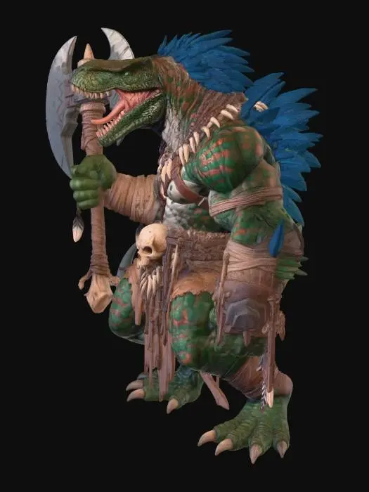 3D model for Skullcleaver