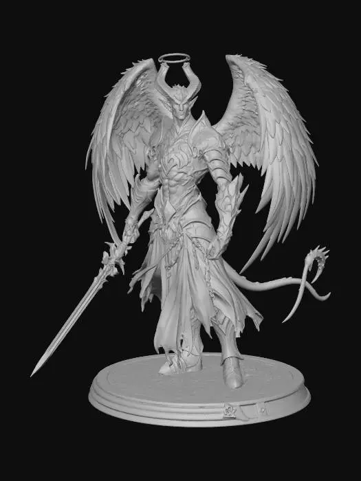 3D model for Winged Warlord