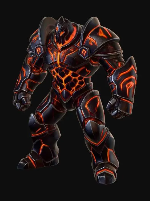3D model for Molten Colossus