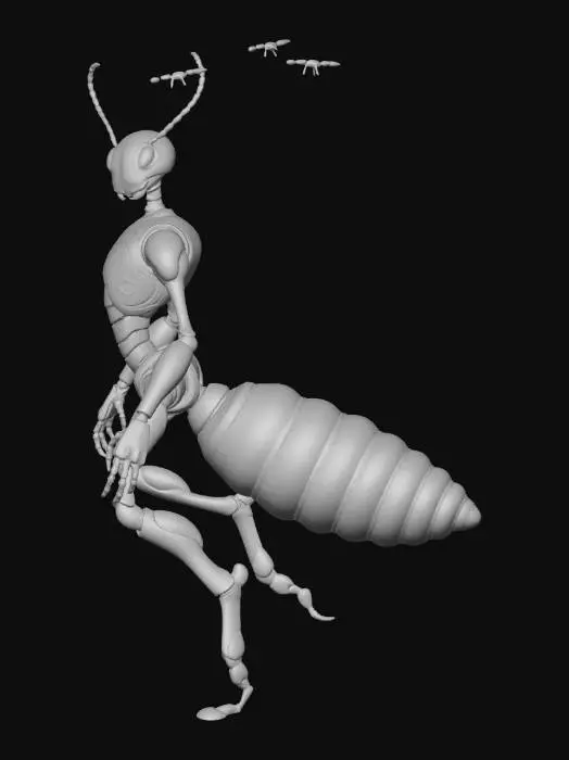 3D model for Clockwork Ant