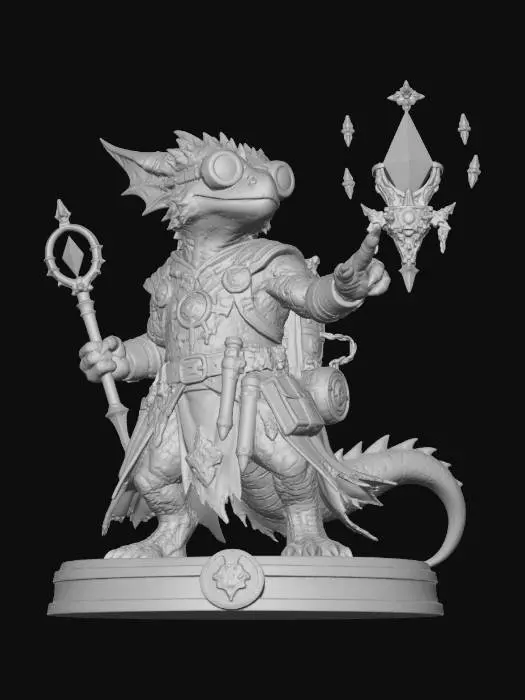 3D model for Crystalbound Dragonmage