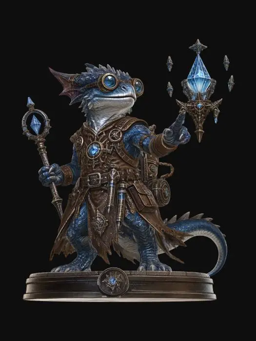 3D model for Crystalbound Dragonmage