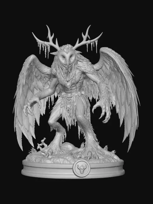 3D model for Warden of the Withered Grove