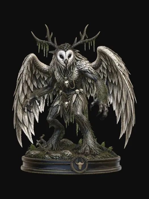 3D model for Warden of the Withered Grove