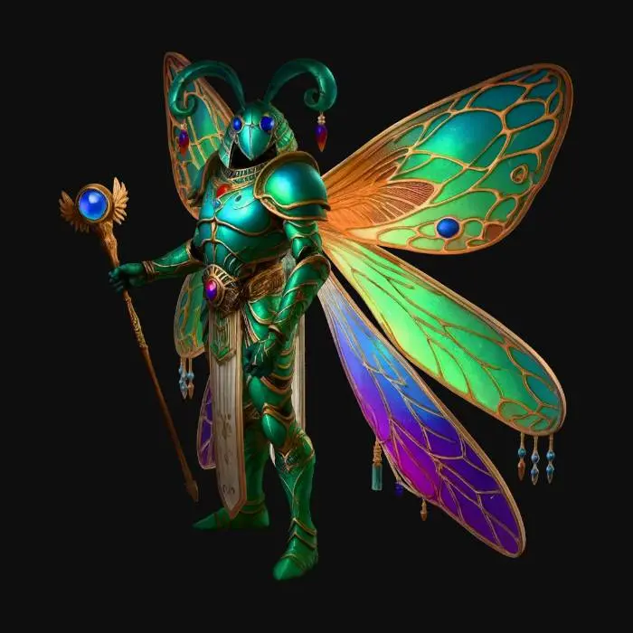 3D model for Verdant Glasswing Sentinel