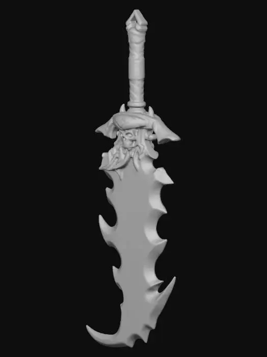 3D model for Blazing Inferno Blade