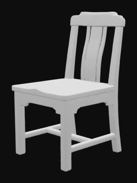 3D model for Rustic Elegance Chair
