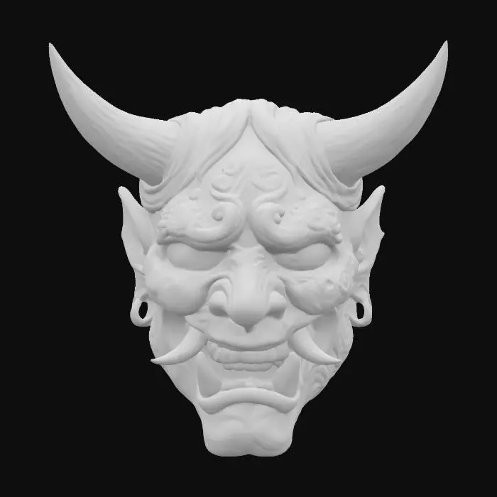 3D model for Demon Mask Oni
