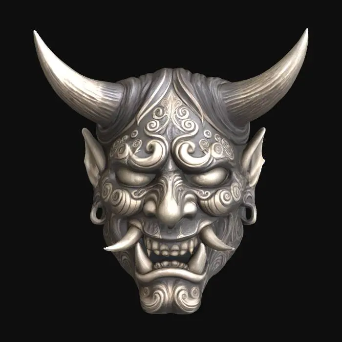 3D model for Demon Mask Oni