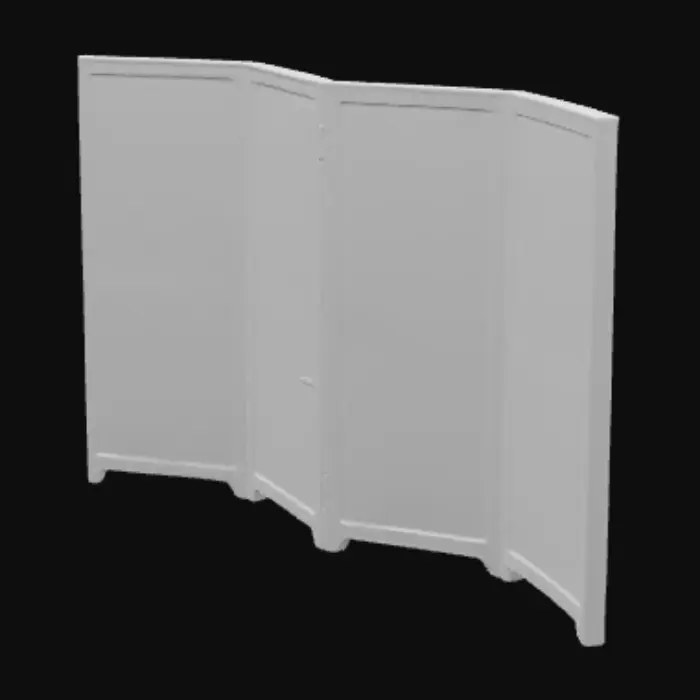 3D model for Biombo Serene Landscapes