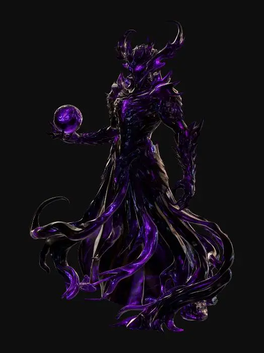 3D model for Violet Void Wraith