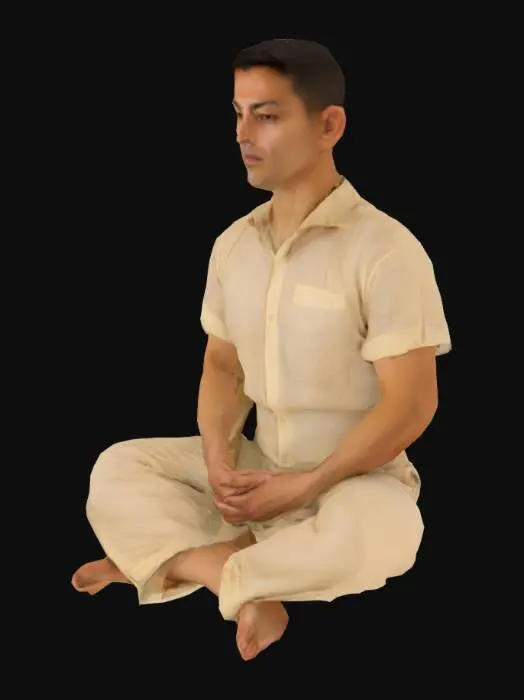 3D model for Serene Meditation
