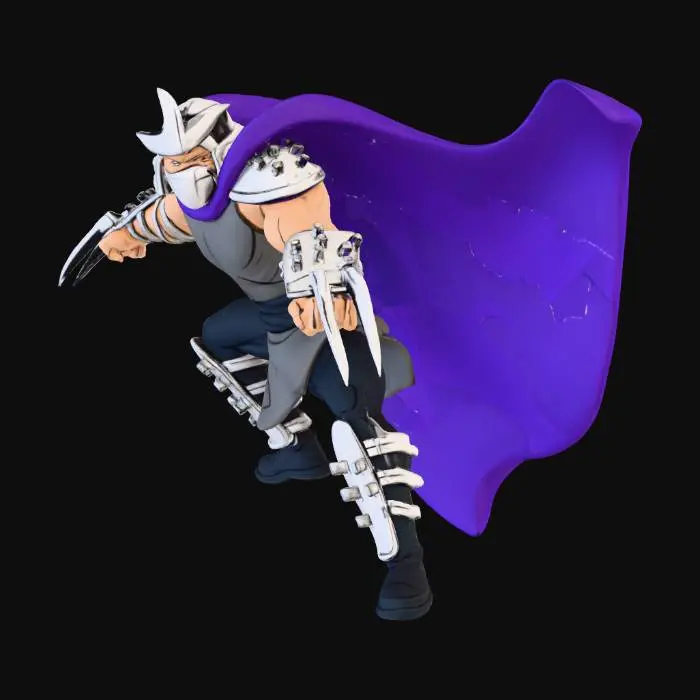 3D model for Ninja Warlord