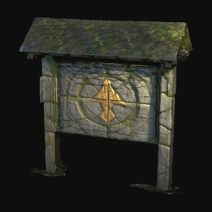 3D model for Poster_textured_mesh_glb