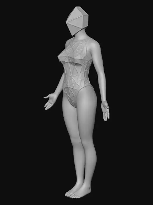 3D model for Geometric Dancer