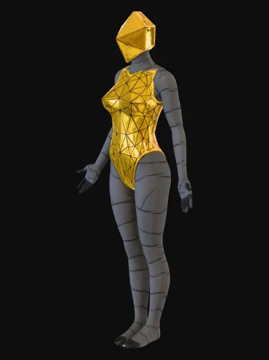 3D model for Geometric Dancer