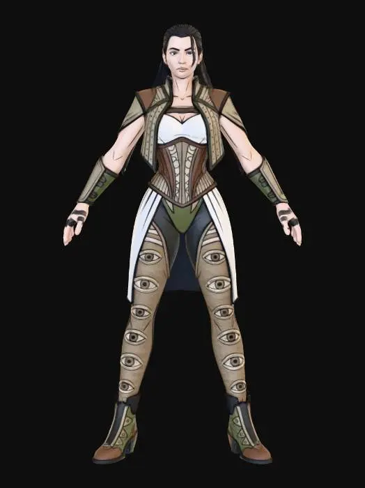 3D model for Seer Warrior