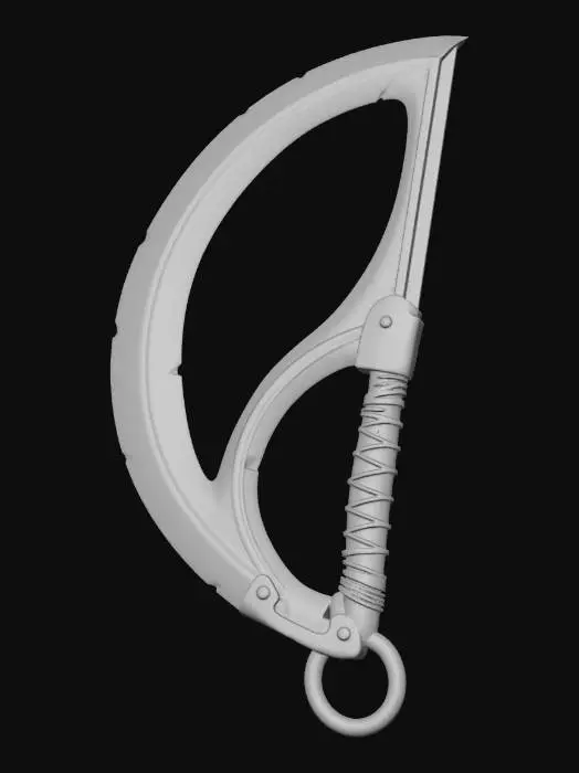 3D model for Rusty Karambit