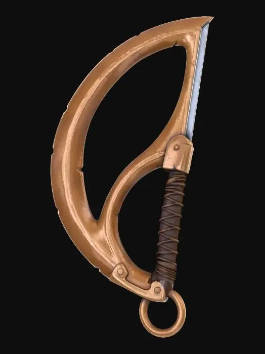 3D model for Rusty Karambit