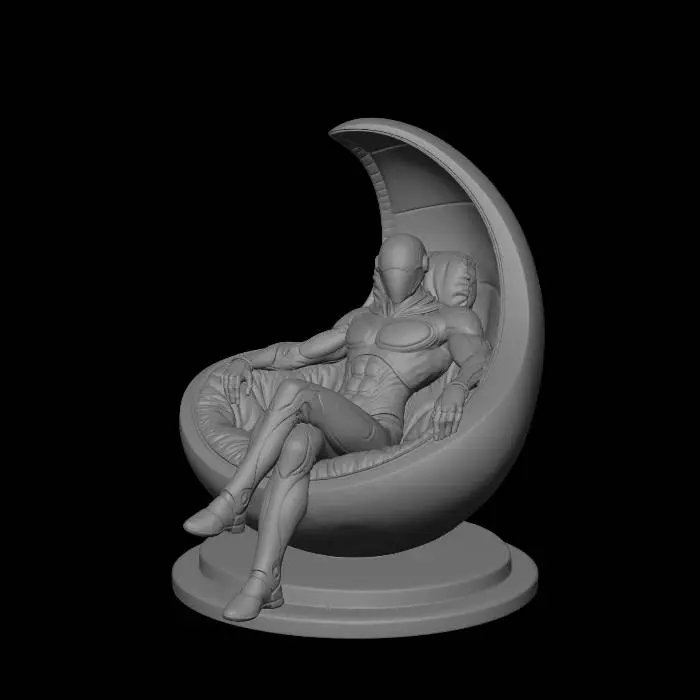 3D model for Crescent Throne