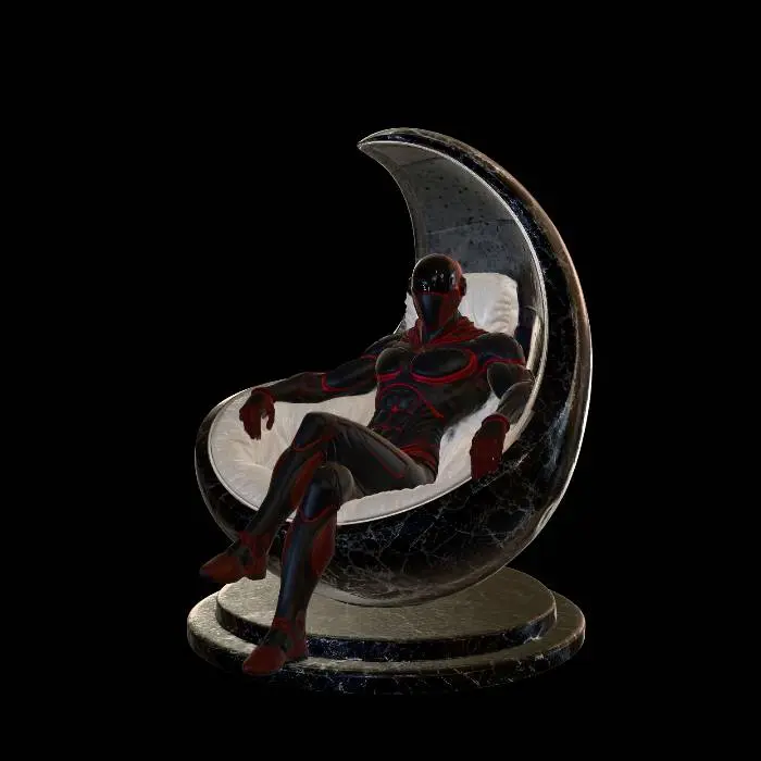 3D model for Crescent Throne