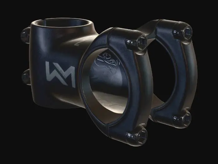 3D model for Two-bolt bicycle stem clamp