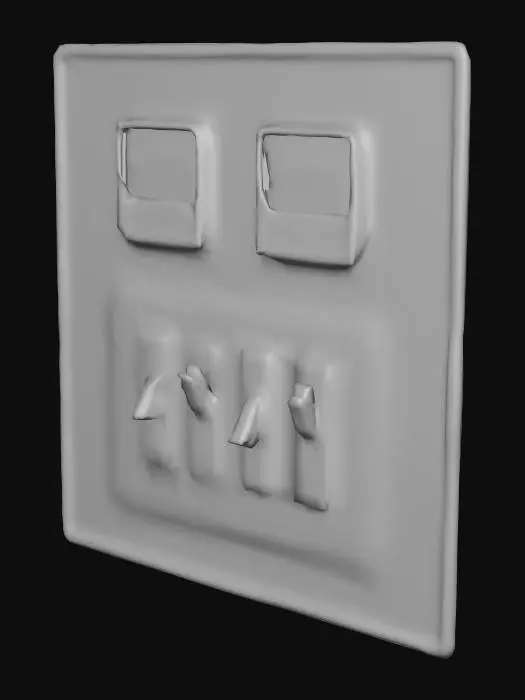 3D model for Control Panel