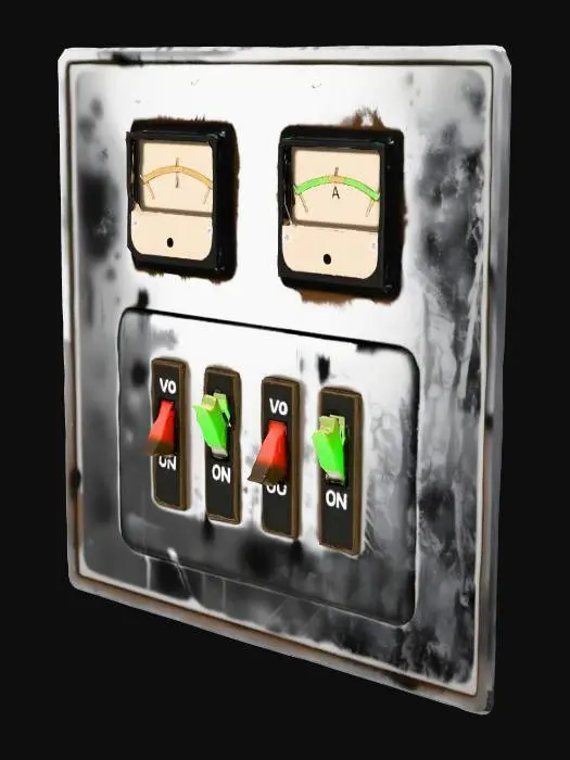 3D model for Control Panel