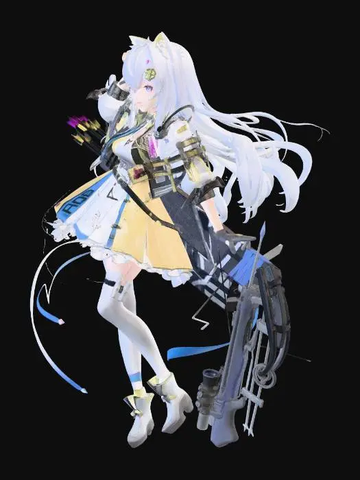 3D model for Kitsune Mech Archer