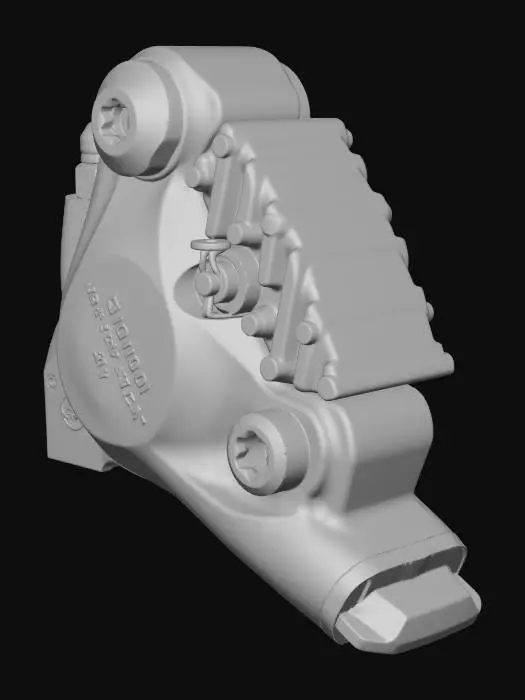 3D model for Shimano BR-AX400 brake caliper