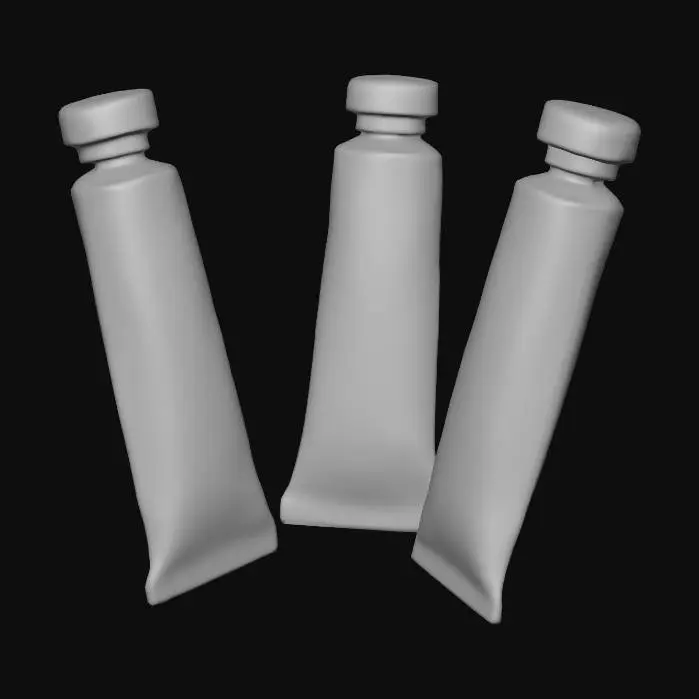 3D model for ShinHanart Paint Tubes