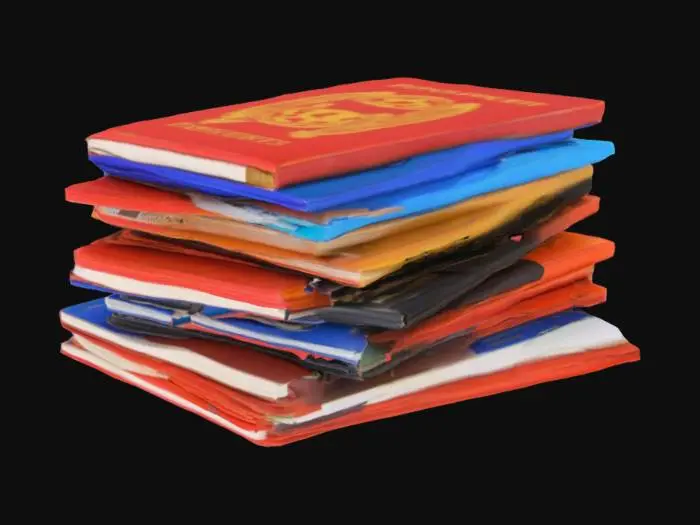 3D model for big stack of passports