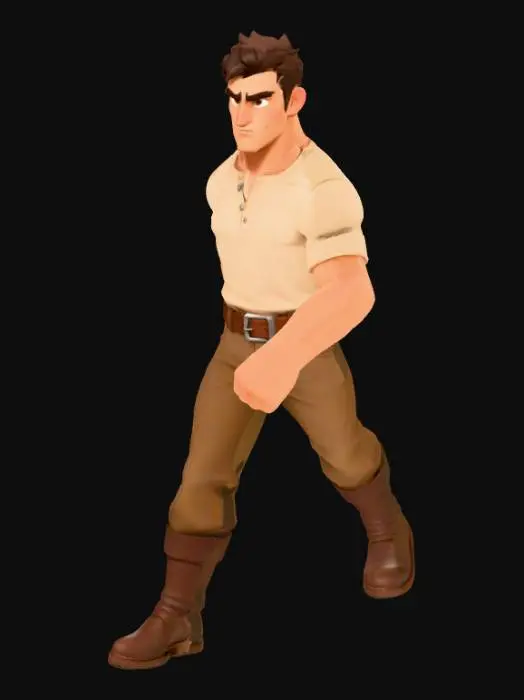 3D model for Rafa