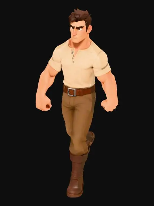 3D model for Rafa