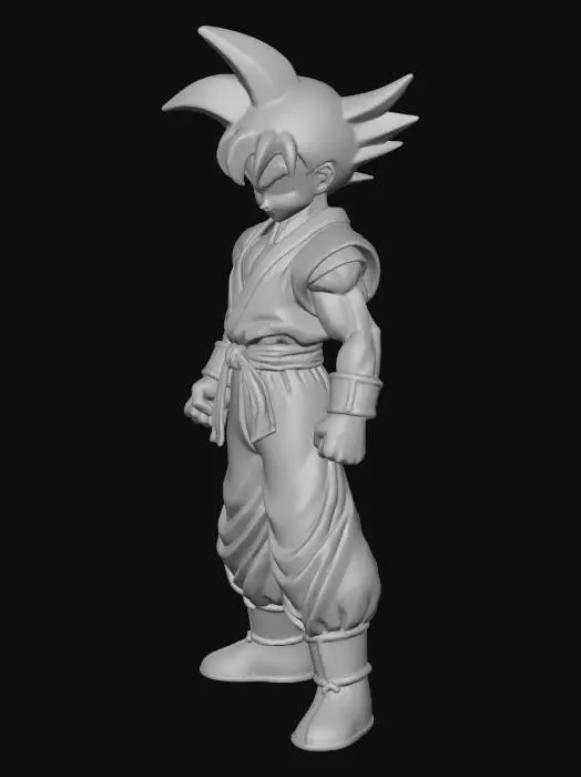 3D model for piccolo from dragonball Z fighting stance