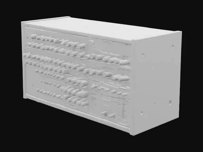 3D model for DOEPFER A-100 Analog Modular Synthesizer