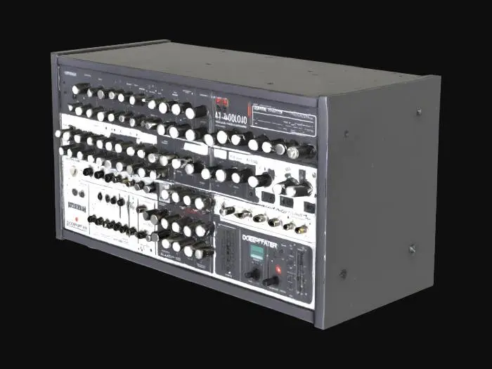 3D model for DOEPFER A-100 Analog Modular Synthesizer