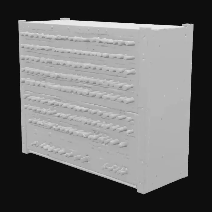 3D model for DOEPFER A-100 Analog Modular Synthesizer