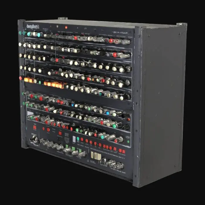 3D model for DOEPFER A-100 Analog Modular Synthesizer