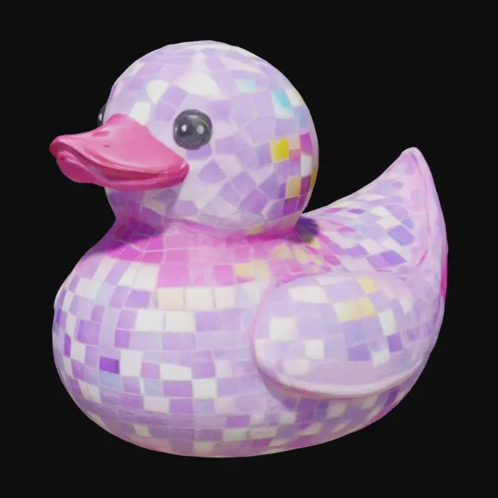 3D model for Disco Duck Dreamscape