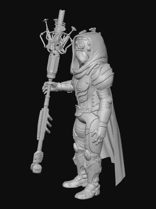 3D model for Crimson Entity
