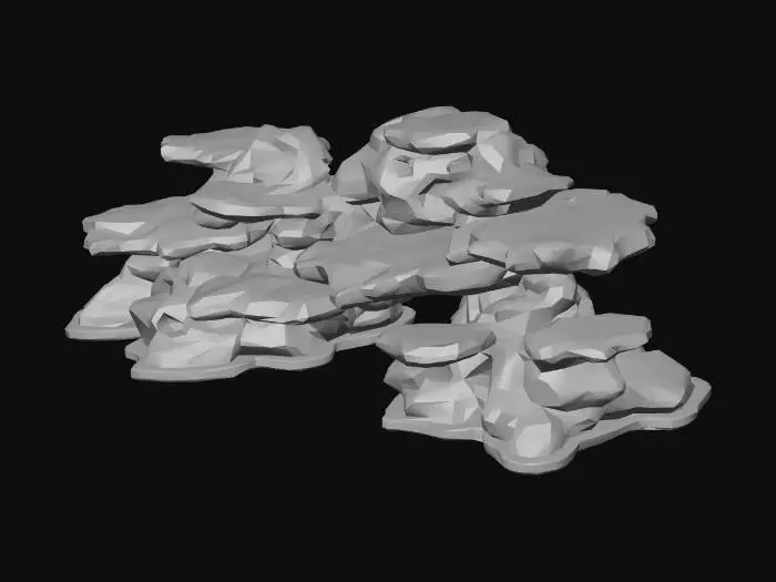 3D model for Modern Stone Sculpture