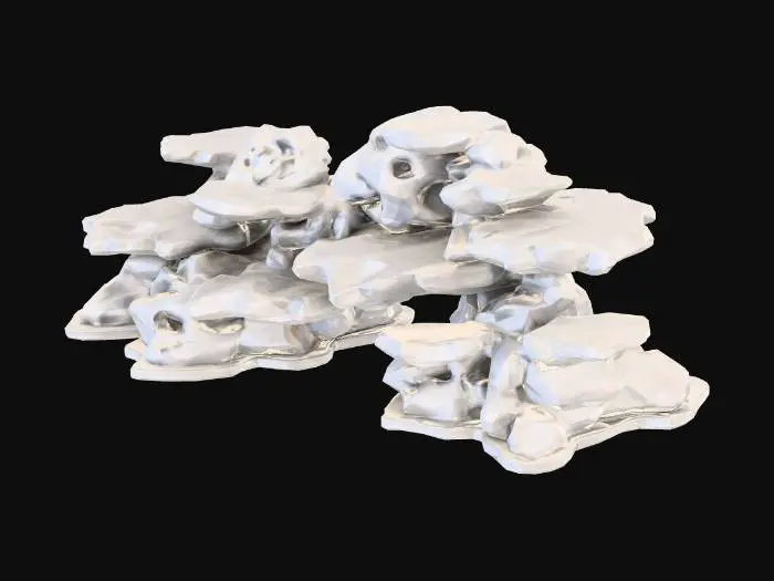 3D model for Modern Stone Sculpture