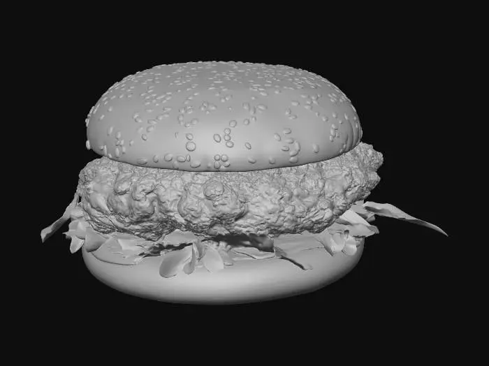 3D model for Crispy Chicken Delight