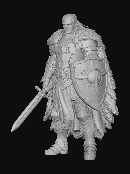 3D model for Winter elf with base, #Christmas2025#