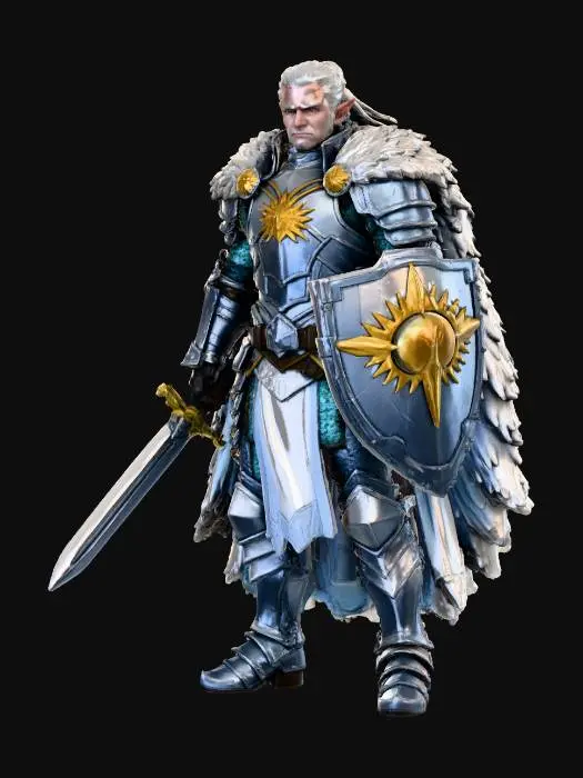 3D model for Winter elf with base, #Christmas2025#