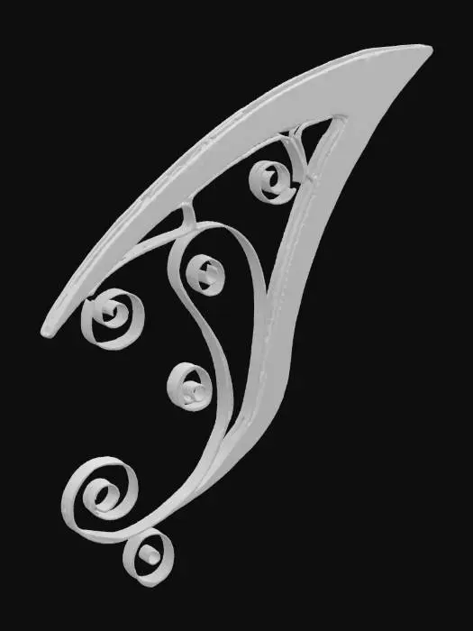 3D model for Silver Wave