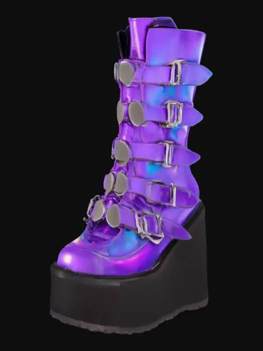 3D model for Iridescent Heartbeat Boot