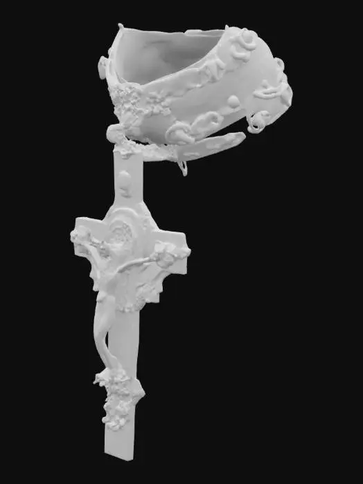 3D model for Crimson Crucifix Collar